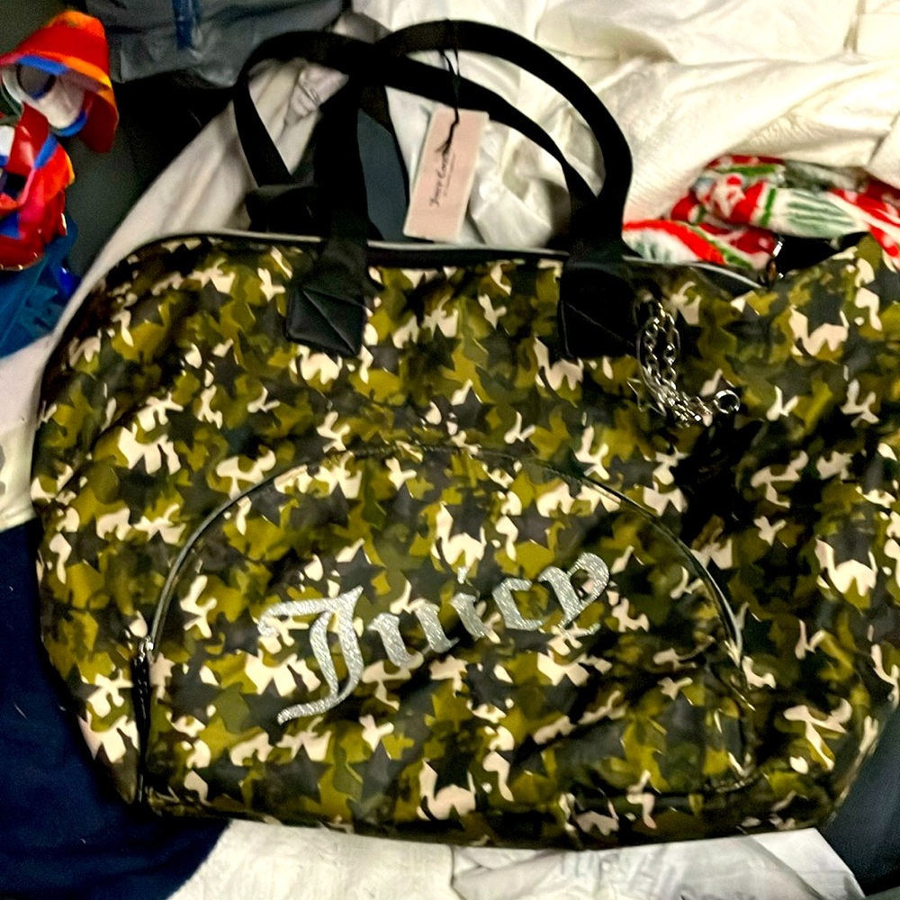 Juicy couture camo purse